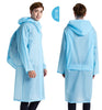 Long Raincoat With Schoolbag Expansion