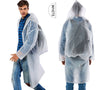 Long Raincoat With Schoolbag Expansion